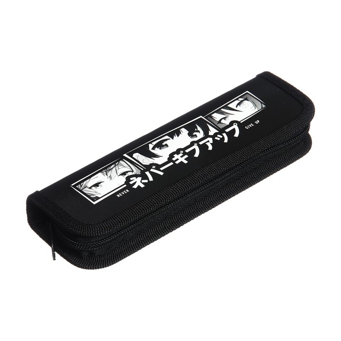 Пенал 1 секция, 55 х 205 х 25 мм, Calligrata Пенал 1 секция, 55 х 205 х 25 мм, Calligrata "Аниме 1", ламинированный картон