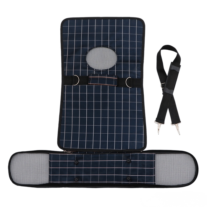 Сумка-переноска каркасная  Сумка-переноска каркасная "Клетка", размер S, 37 х 20х 24 см, чёрная