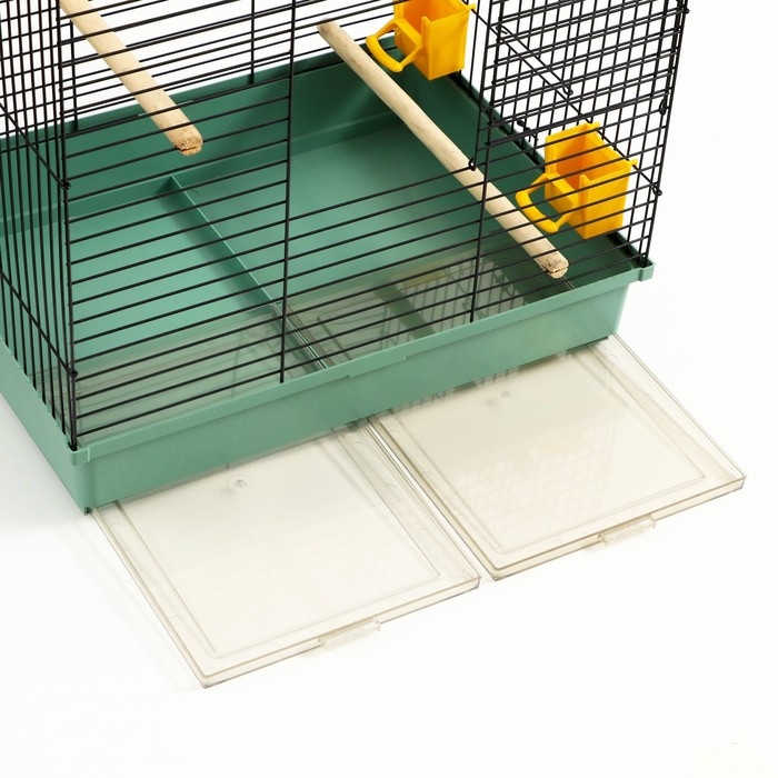 Клетка для птиц Клетка для птиц "Рикки 4" 48х 36 х 81 см, микс цветов