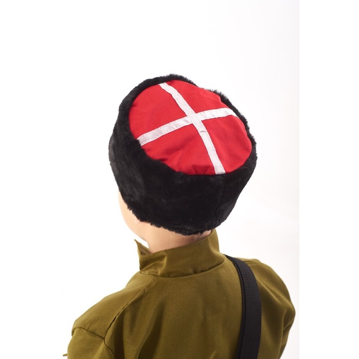 Кубанка со звездой, размер 56 см Кубанка со звездой, размер 56 см