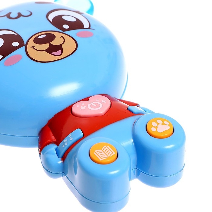 Музыкальная игрушка «Любимые зверята: Мишутка», звук, свет, цвет голубой Музыкальная игрушка «Любимые зверята: Мишутка», звук, свет, цвет голубой