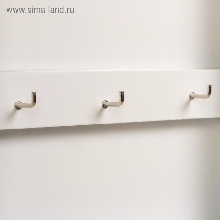 Ключница дерево Ключница дерево "Домик с розовым садом" 30х22х6 см