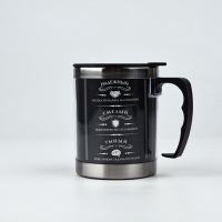 Термокружка новогодняя MODE FORREST «С Новым годом, 100% мужчина», 400 мл