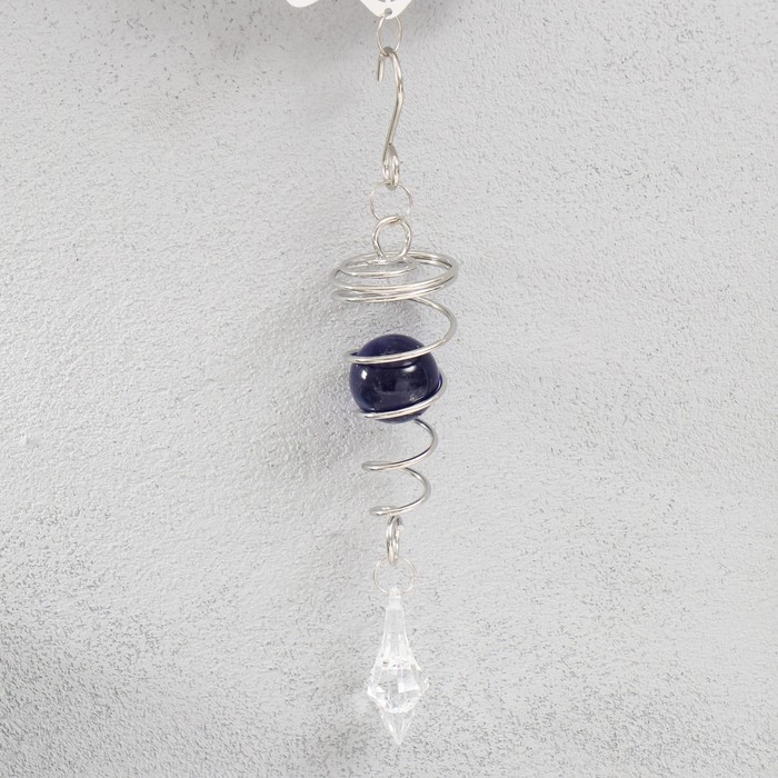 Ветряной колокольчик металл 3D Ветряной колокольчик металл 3D "Колибри" с бусиной 13,5х13,5х31 см