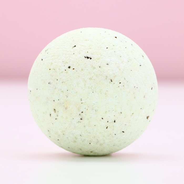 Бомбочка для ванны с лепестками зелёного чая «Верь в чудеса!», 120 г, Новый Год Бомбочка для ванны с лепестками зелёного чая «Верь в чудеса!», 120 г, Новый Год