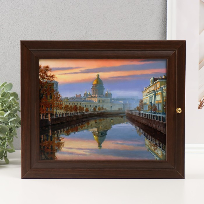 Ключница Ключница "Исаакиевский собор" 26х31 см венге