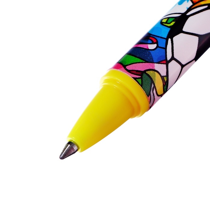 Ручка гелевая 0.5 мм, со стираемыми чернилами, синяя, штрихкод на штуке, МИКС Спорт Ручка гелевая 0.5 мм, со стираемыми чернилами, синяя, штрихкод на штуке, МИКС Спорт