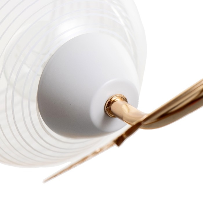 Люстра Люстра "Вива" 2хЕ27 40Вт бело-золотой 56х23х23 см BayerLux