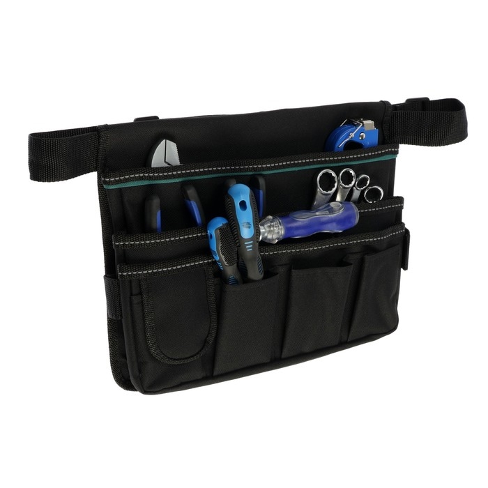 Сумка поясная универсальная ТУНДРА, 3-х уровневая, 7 карманов Сумка поясная универсальная ТУНДРА, 3-х уровневая, 7 карманов