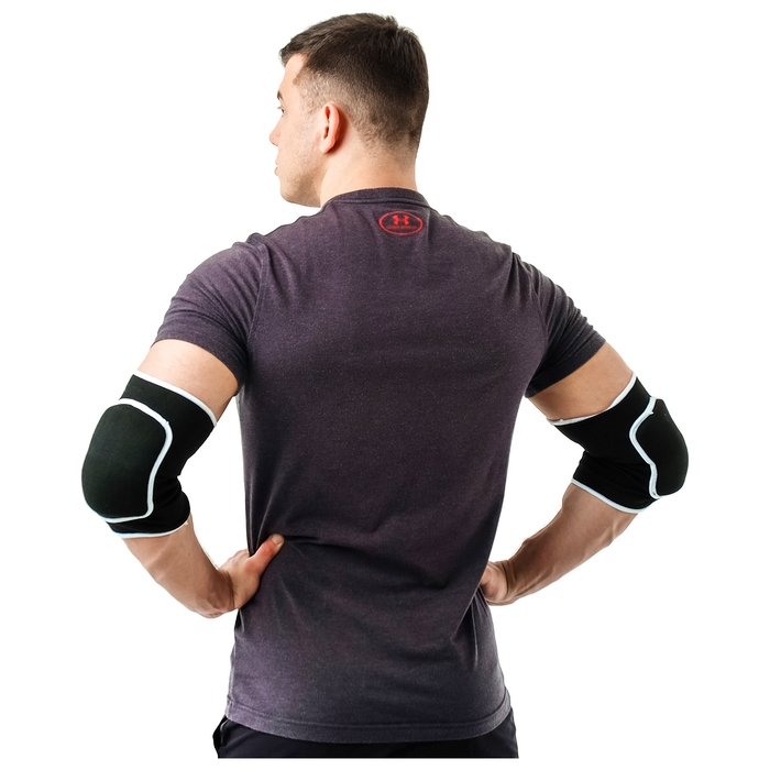 Налокотники ONLYTOP, р. L, цвет чёрный Налокотники ONLYTOP, р. L, цвет чёрный