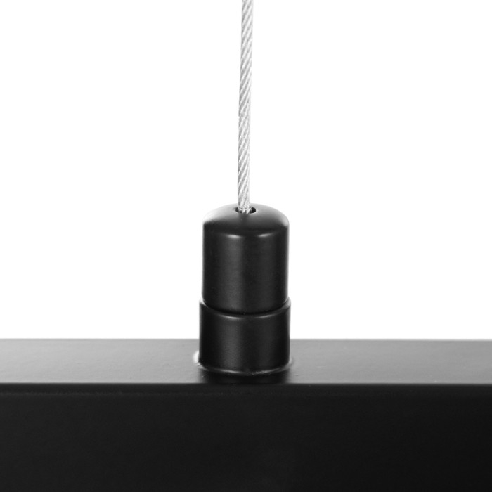 Светильник Светильник "Генри" 5хЕ27 40Вт черный 100х14,5х23-123 см