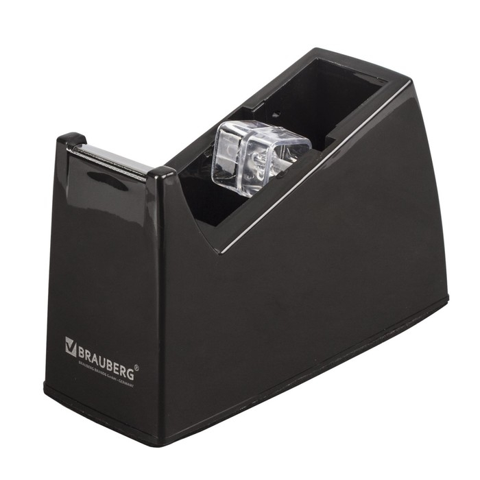 Диспенсер для клейкой ленты BRAUBERG настольный утяжелённый большой Диспенсер для клейкой ленты BRAUBERG настольный утяжелённый большой