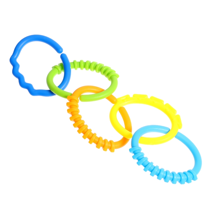 Развивающий набор «Сенсорные колечки», 10 заданий, 3+ Развивающий набор «Сенсорные колечки», 10 заданий, 3+