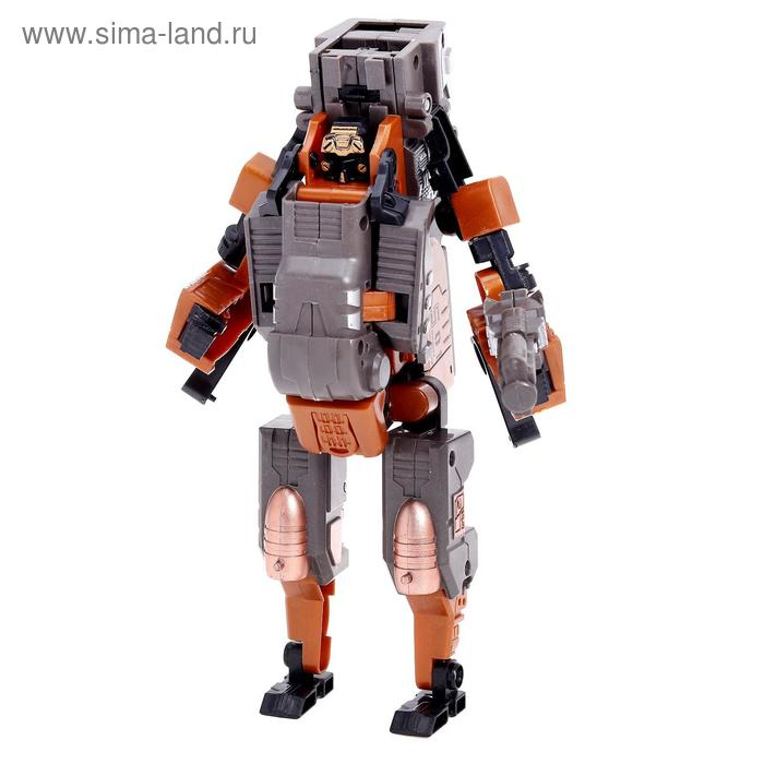 Робот-бластер «Титан», трансформируется, в комплекте 3 мягкие пули, цвет коричневый Робот-бластер «Титан», трансформируется, в комплекте 3 мягкие пули, цвет коричневый