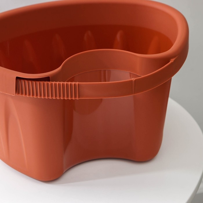 Кашпо на водосточную трубу «Алиция», 3,5 л, цвет терракотовый Кашпо на водосточную трубу «Алиция», 3,5 л, цвет терракотовый