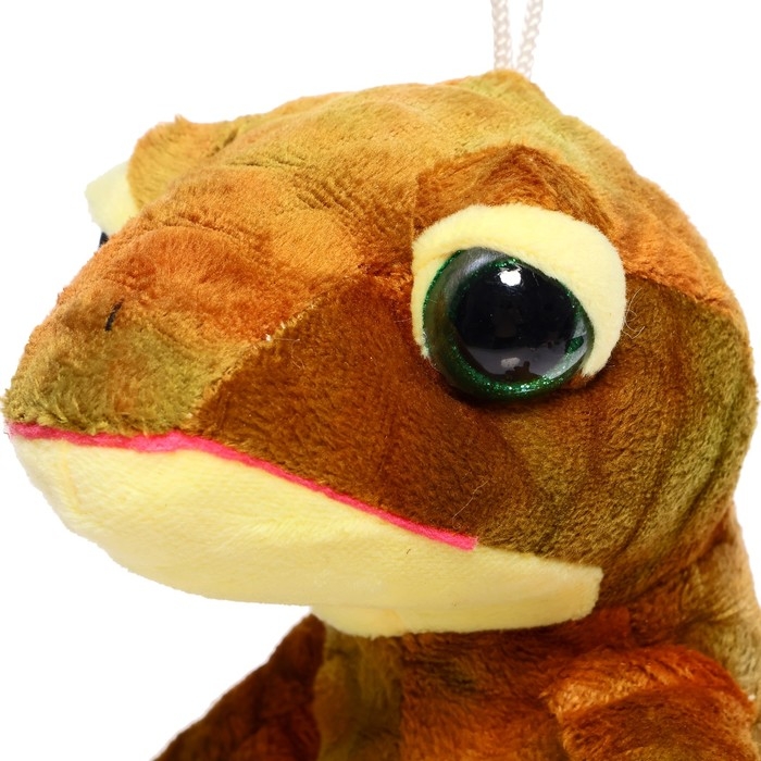 Мягкая игрушка «Хамелеон», 18 см, цвет зеленый Мягкая игрушка «Хамелеон», 18 см, цвет зеленый