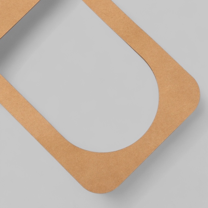 Переноска для цветов, крафт, 54х30 см Переноска для цветов, крафт, 54х30 см