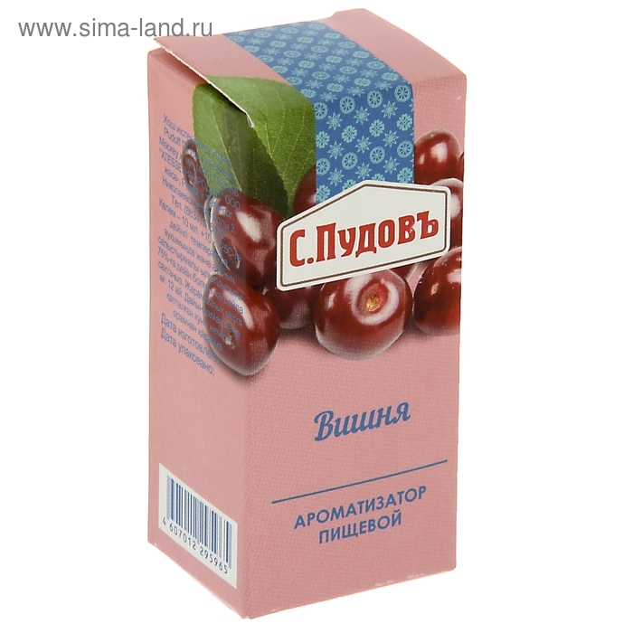 Ароматизатор С.Пудовъ вишня, 10 г Ароматизатор С.Пудовъ вишня, 10 г