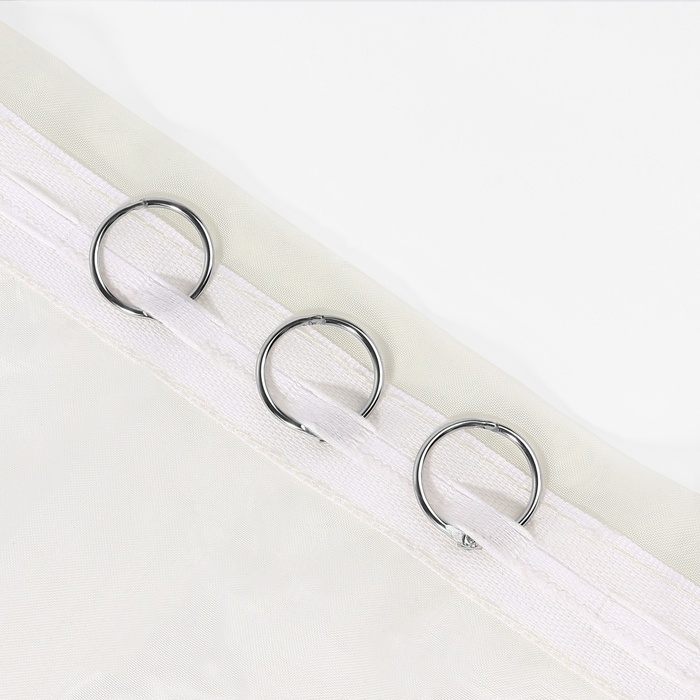 Кольцо для карниза, разъёмное, d = 20/24 мм, 10 шт, цвет серебряный Кольцо для карниза, разъёмное, d = 20/24 мм, 10 шт, цвет серебряный