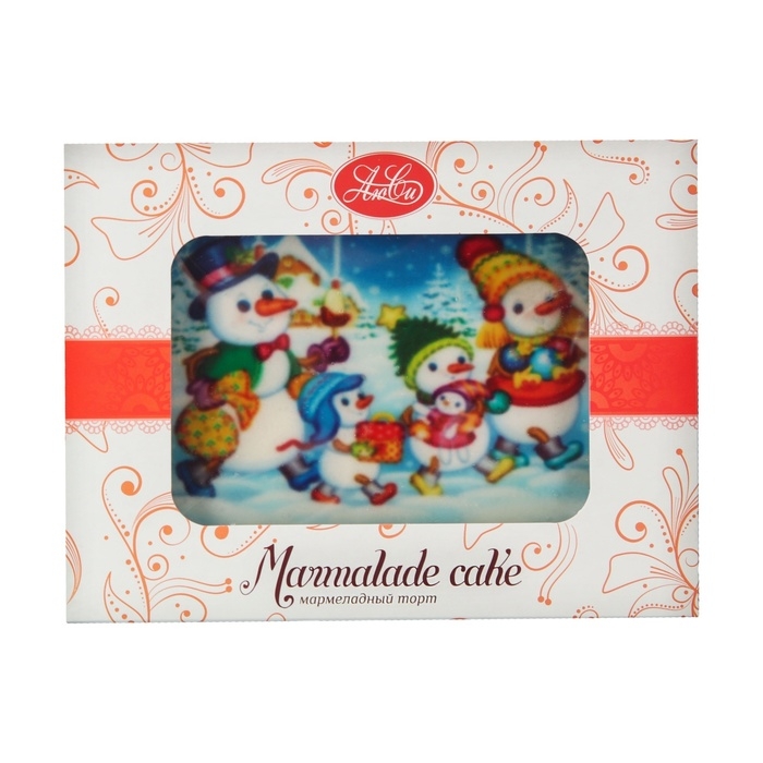 Новый год. Мармеладный торт "Новый год", МИКС, 350 г