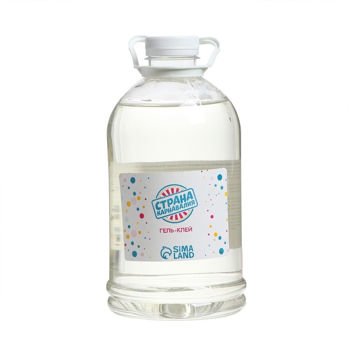 Гель-клей д/обработки шаров полимерный Страна Карнавалия 4,0 кг Гель-клей д/обработки шаров полимерный Страна Карнавалия 4,0 кг