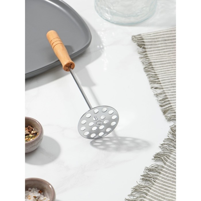 Толкушка Доляна «Деревенька», 21 см Толкушка Доляна «Деревенька», 21 см