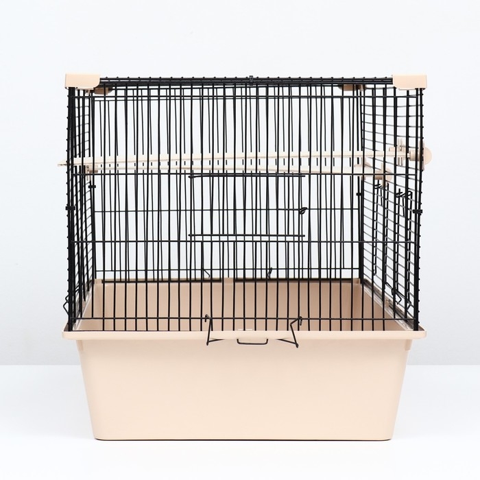 Клетка для шиншилл Клетка для шиншилл "Пижон" №11, складная, 80 х 50 х 46см, бежевая