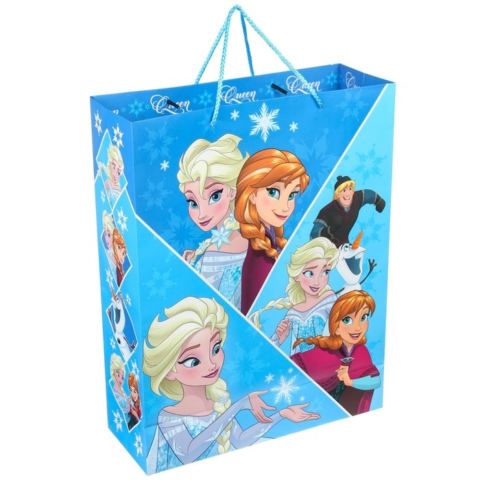 Пакет подарочный, 31х40х11.5 см, упаковка, Холодное сердце Пакет подарочный, 31х40х11.5 см, упаковка, Холодное сердце