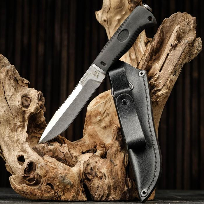 Нож легкий тактический  Нож легкий тактический "Флагман" сталь - У8, рукоять - эластрон, 23 см