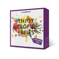 Подарочный набор косметики Compliment Enjoy Tropic Fruits№ 1400: гель для душа, 200 мл, гоммаж для лица, 80 мл