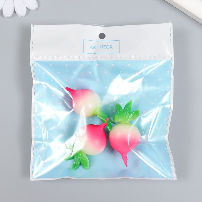 Декор для творчества PVC Декор для творчества PVC "Редиска" 5,3х2,5х2,3 см