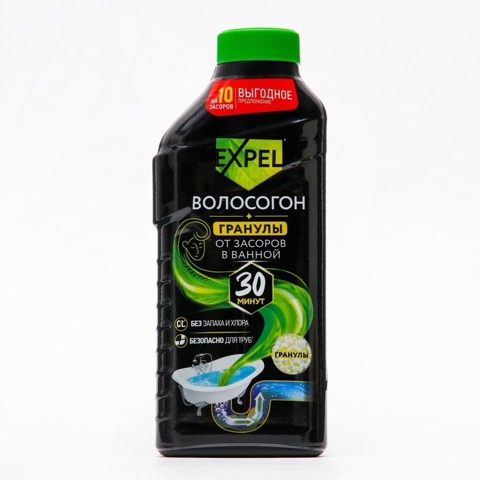 Средство Expel для устранения засоров, 600 мл Средство Expel для устранения засоров, 600 мл