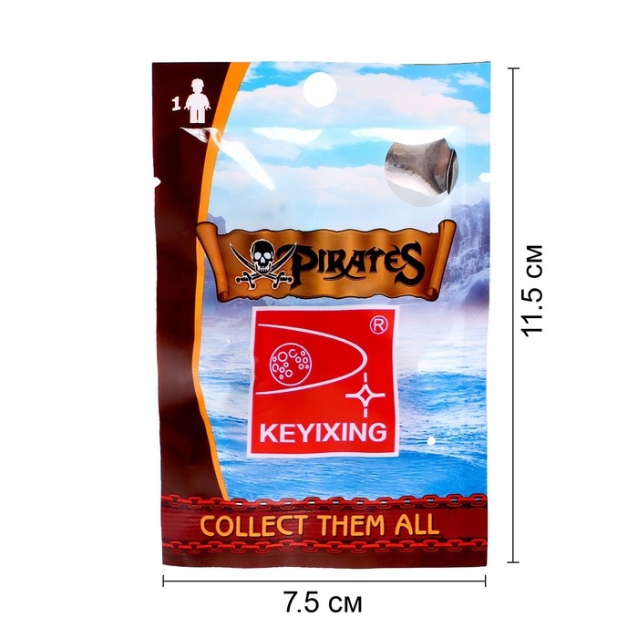 Фигурки для конструктора «Пираты», МИКС Фигурки для конструктора «Пираты», МИКС