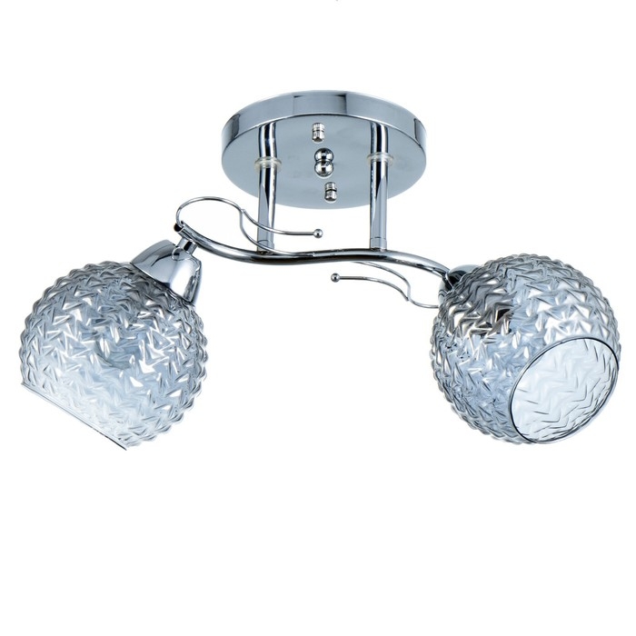 Люстра Люстра "Эрион" 2хЕ27 40Вт хром 44х18х24 см BayerLux