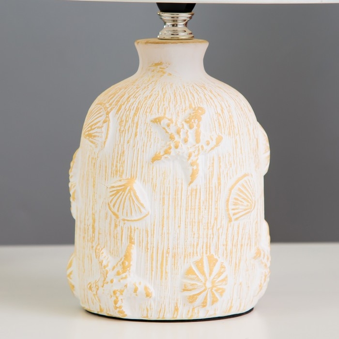 Настольная лампа  Настольная лампа "Морское побережье" Е14 15Вт 20х20х32,5 см RISALUX