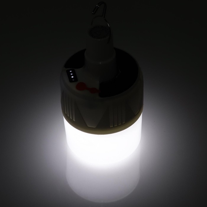 Фонарь кемпинговый аккумуляторный, 12 Вт, 1200 мАч, 24 LED, 5 режимов, 16.5 х 8.5 см Фонарь кемпинговый аккумуляторный, 12 Вт, 1200 мАч, 24 LED, 5 режимов, 16.5 х 8.5 см