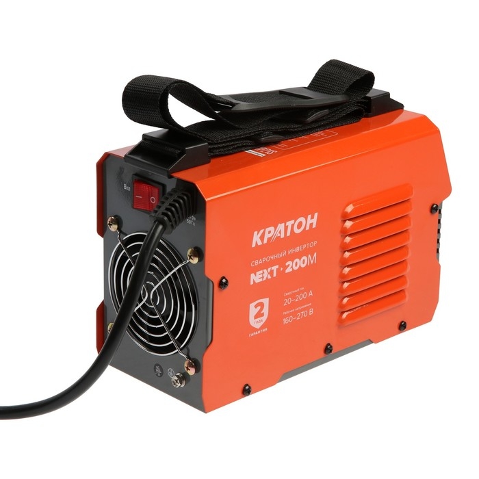 Инвертор сварочный Кратон NEXT-200М, 7.7 кВт, 20-200 А, d=1.6-5 мм, ПВ 70 % Инвертор сварочный Кратон NEXT-200М, 7.7 кВт, 20-200 А, d=1.6-5 мм, ПВ 70 %