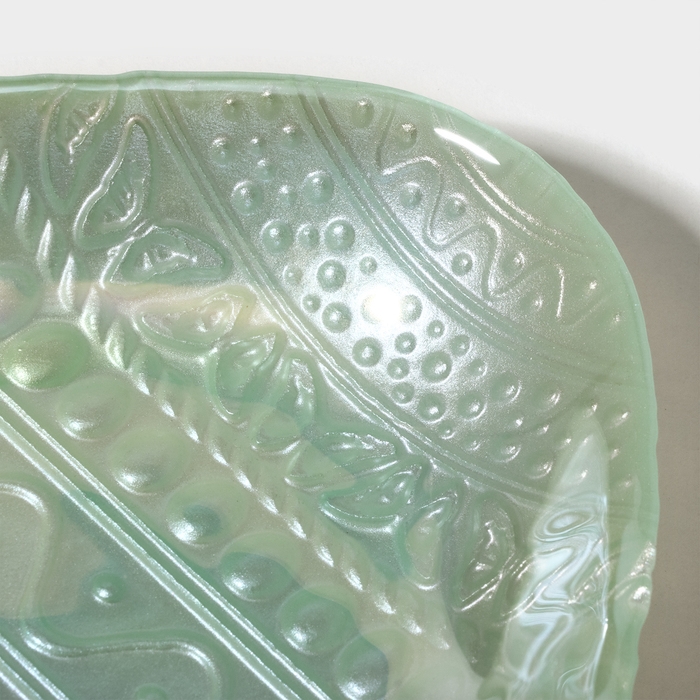 Блюдо стеклянное пасхальное, d=21 см Блюдо стеклянное пасхальное, d=21 см