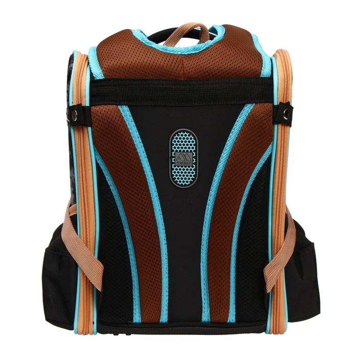 Ранец школьный Стандарт, раскаладной, 35 х 22 х 12 см, Across 191, наполнение: мешок, брелок Ранец школьный Стандарт, раскаладной, 35 х 22 х 12 см, Across 191, наполнение: мешок, брелок