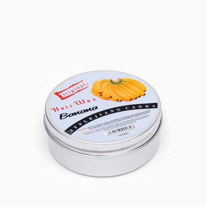 Гелевый воск для волос, 150 гр, банан Гелевый воск для волос, 150 гр, банан