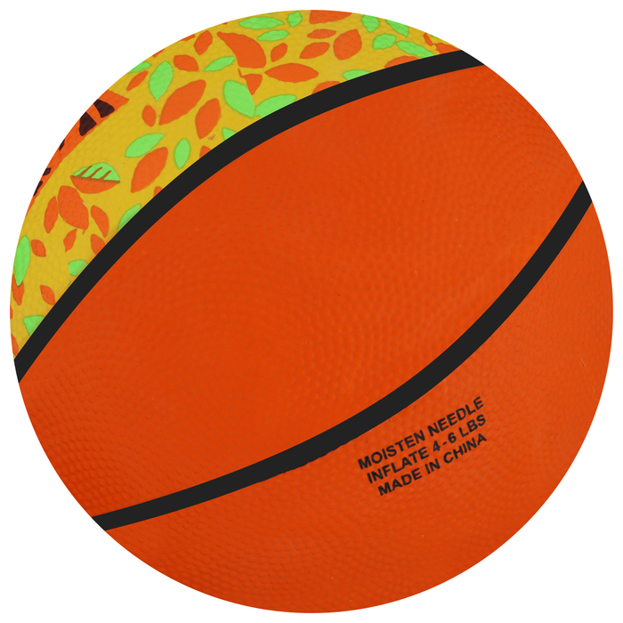 Баскетбольный мяч ONLYTOP «Лис», клееный, 8 панелей, р. 3, резина, резиновая камера Баскетбольный мяч ONLYTOP «Лис», клееный, 8 панелей, р. 3, резина, резиновая камера