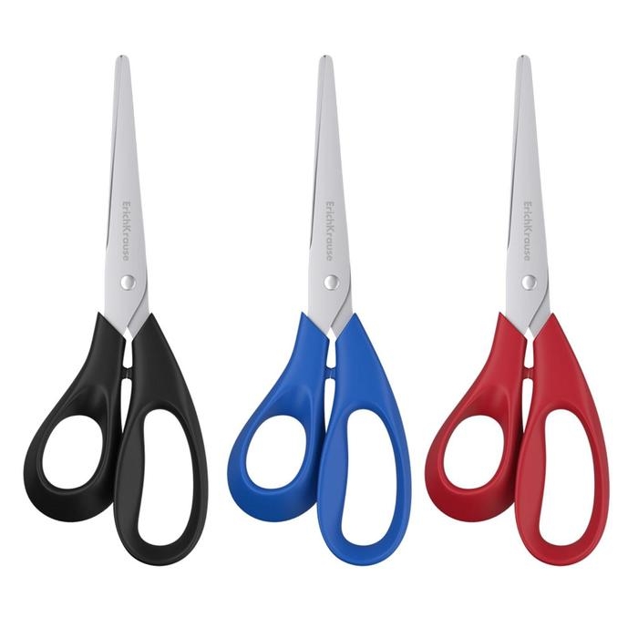 Ножницы для левшей, 18 см, ErichKrause Dynamic, увеличенная толщина лезвий, МИКС Ножницы для левшей, 18 см, ErichKrause Dynamic, увеличенная толщина лезвий, МИКС