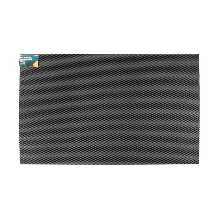 Коврик eva универсальный Grand Caratt, Соты 130 х 80 см, серый Коврик eva универсальный Grand Caratt, Соты 130 х 80 см, серый