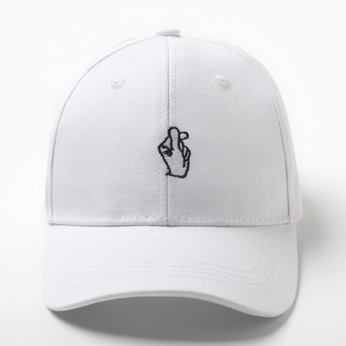 Кепка женская MINAKU Кепка женская MINAKU "LOVE" цвет белый, р-р 56-58