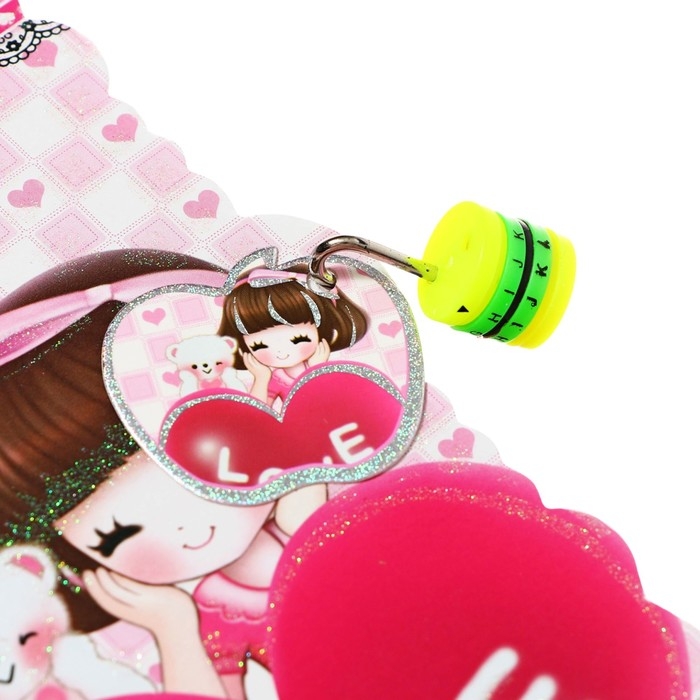 Записная книжка в подарочной коробке А6 Записная книжка в подарочной коробке А6 "Аниме", на замочке, линия, 50 листов, МИКС