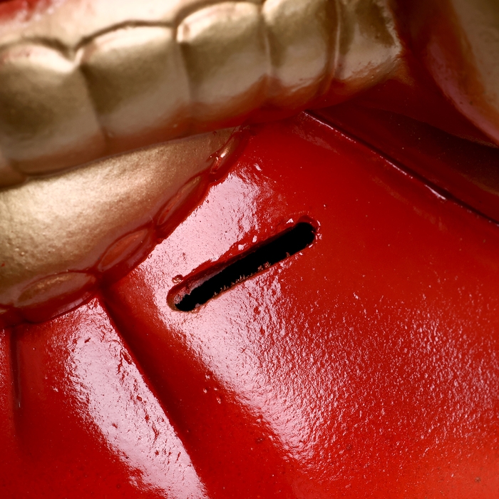 Копилка Копилка "Змея 2025 на мешочке" золотая, 23х16см