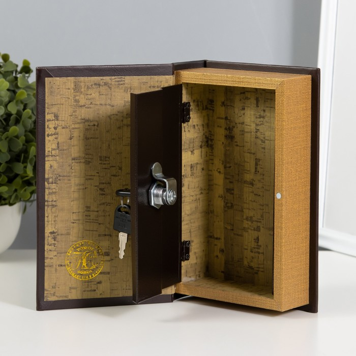 Сейф дерево книга кожзам Сейф дерево книга кожзам "История государства Российского" 21х13х5 см