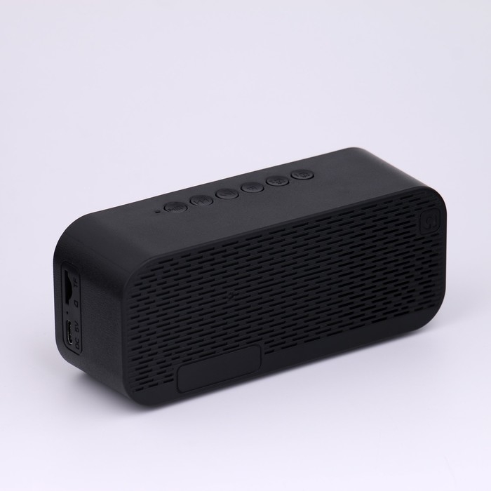 Часы - будильник электронные настольные: колонка, bluetooth, tf-карта, 14.2 х 6 см, USB Часы - будильник электронные настольные: колонка, bluetooth, tf-карта, 14.2 х 6 см, USB