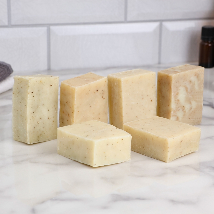 Натуральное мыло Натуральное мыло "Лаванда, Мята, Эвкалипт, Можжевельник, Ромашка, Шалфей" набор 6шт по 100г