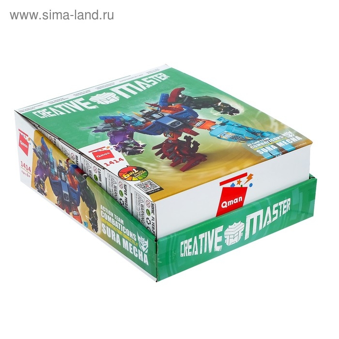 Конструктор Робот «Диноботы», 6 видов МИКС Конструктор Робот «Диноботы», 6 видов МИКС